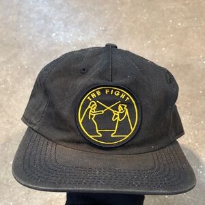 Star Wars the fight Black Cap with Yellow Interior